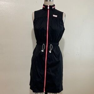 Hunter Black Vest with Red Accents